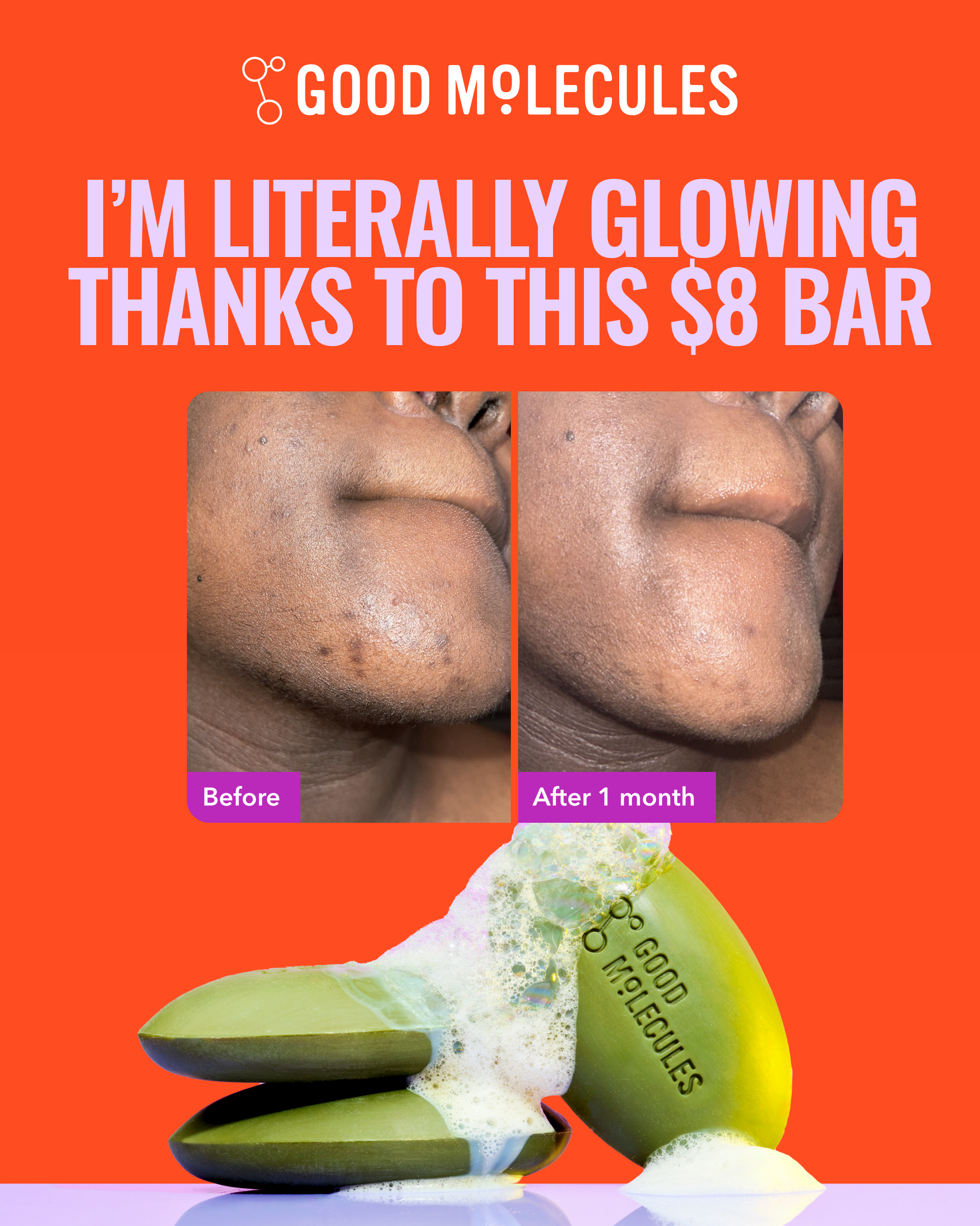 Good Molecules Facebook ad