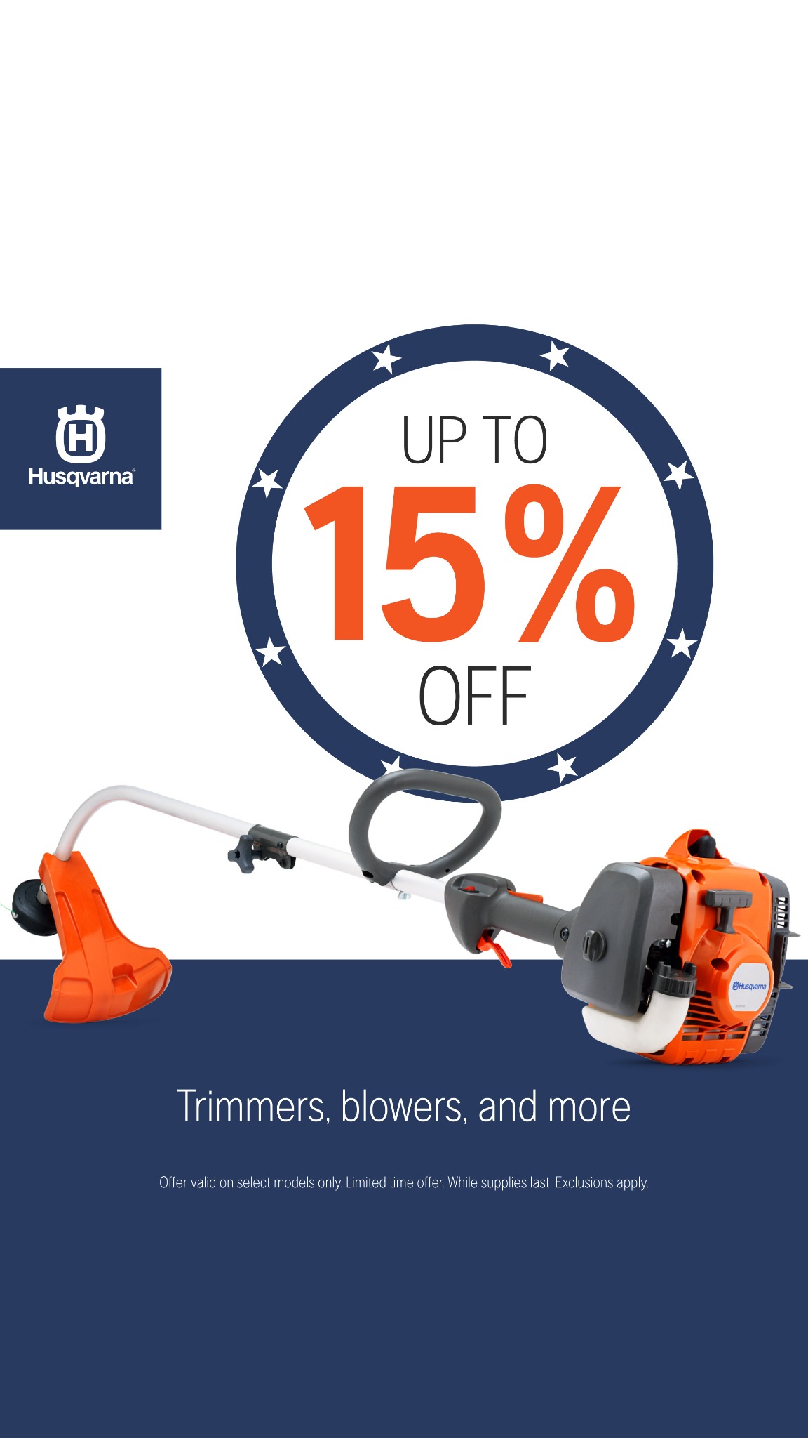 Husqvarna Facebook ad
