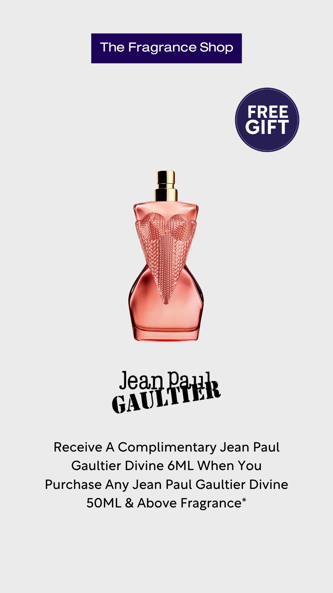 The Fragrance Shop Facebook ad