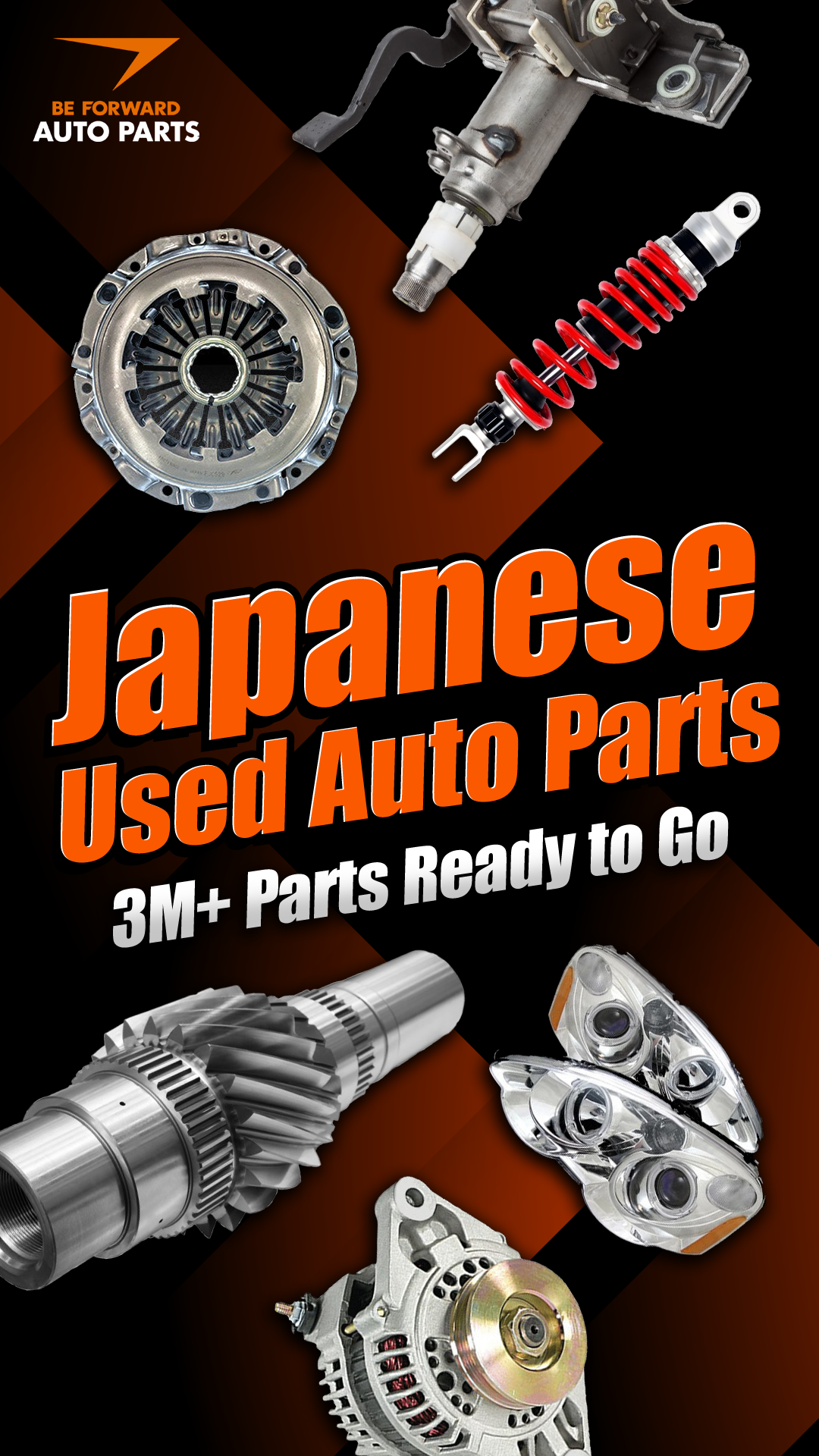 Be Forward Auto Parts Facebook ad from Sep 2, 2025