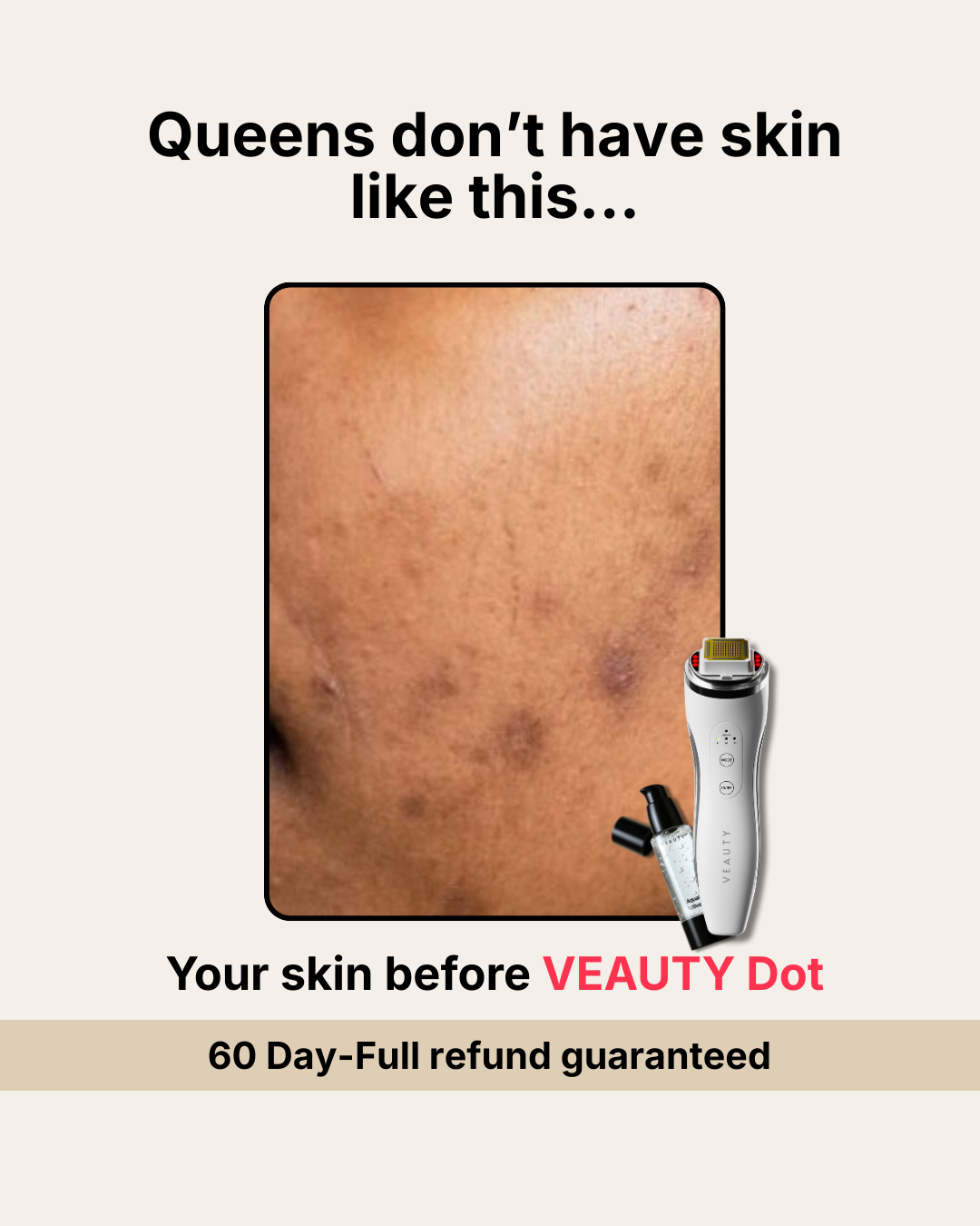 Veauty Facebook ad