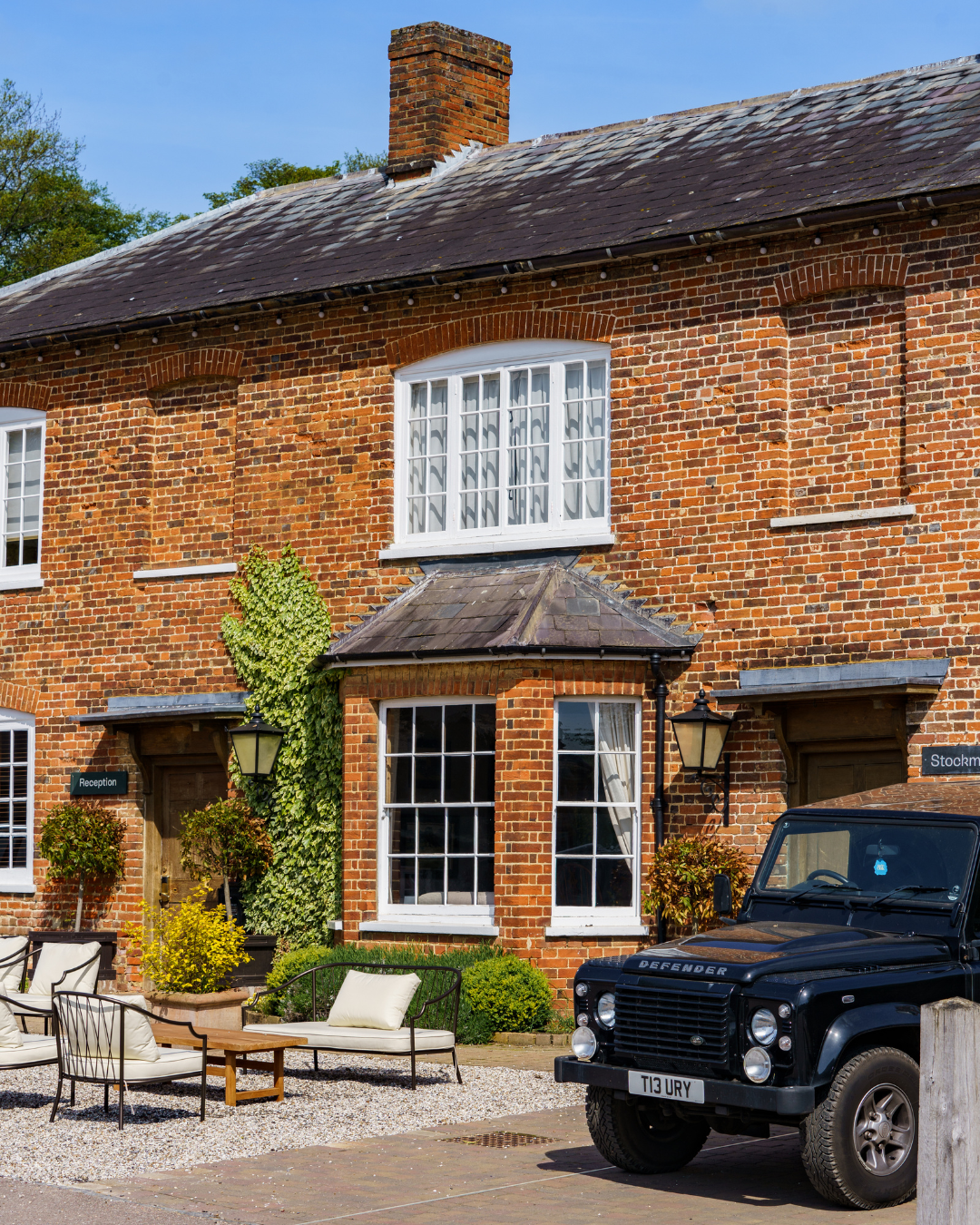 Tewin Bury Farm Hotel Facebook ad: Riverside farm & hotel in Hertfordshire.