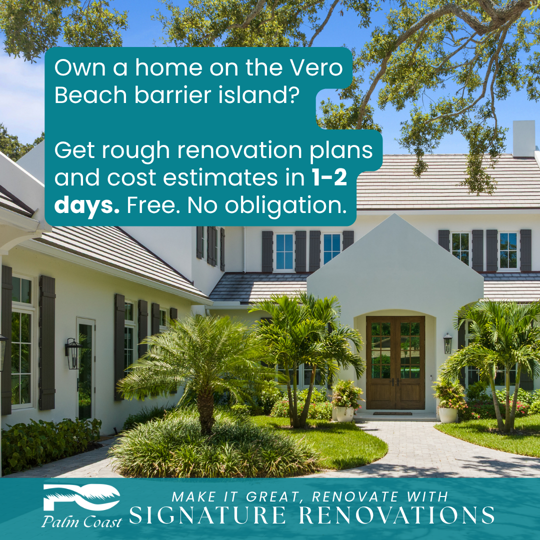 Palm Coast Development of Vero Beach Facebook ad: Renovations in Vero Beach, FL