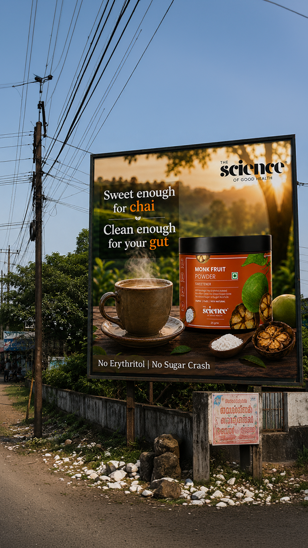 The Science of Good Health Facebook ad