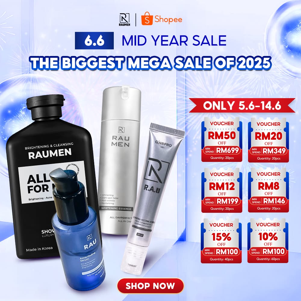 Rau Malaysia - For Men Facebook ad