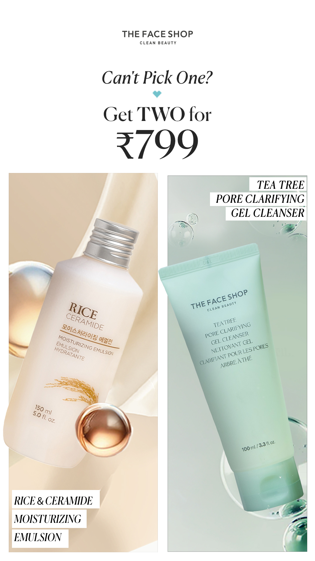 Thefaceshop INDIA Facebook ad