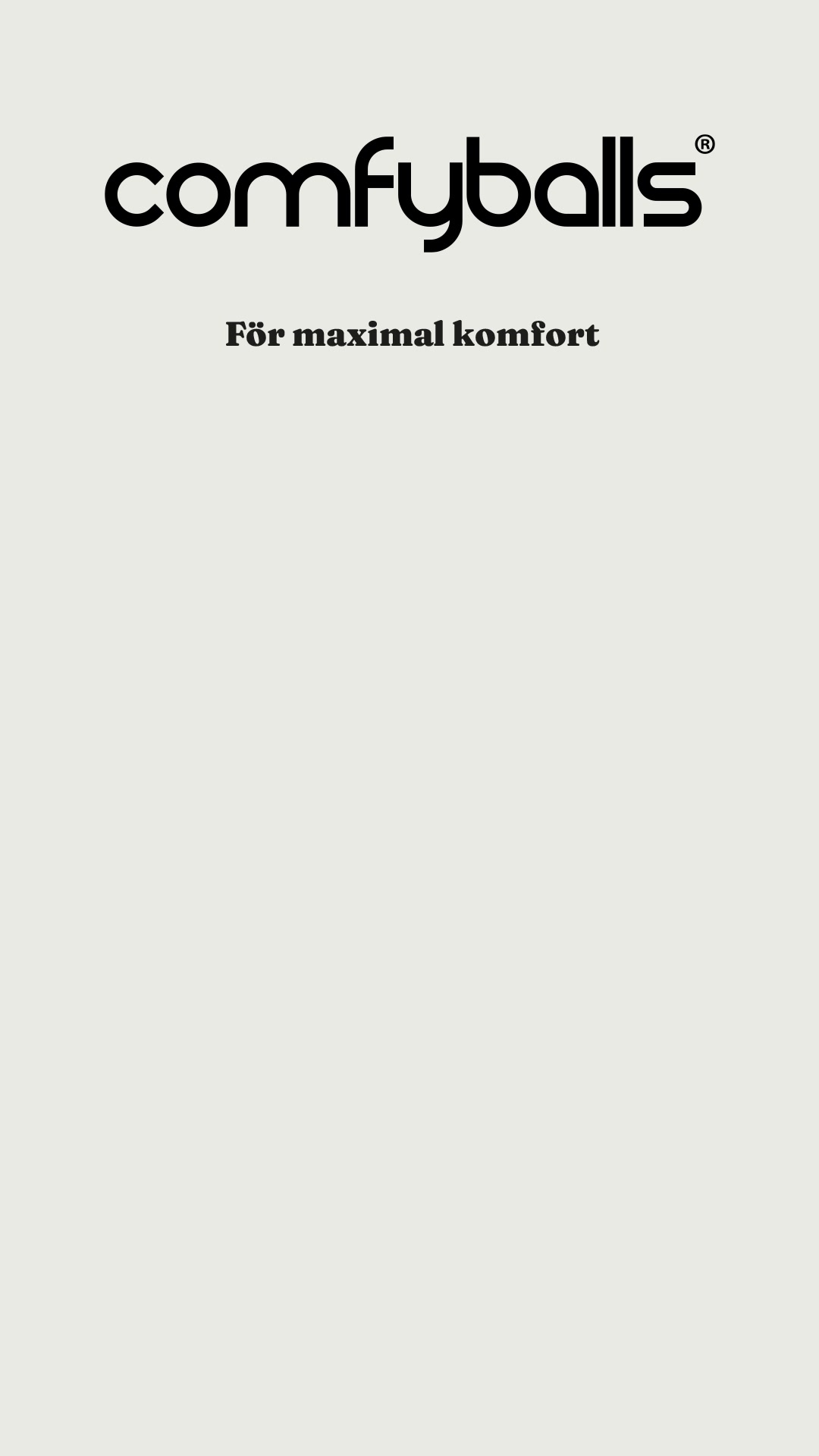 Comfyballs Facebook ad from Jun 15, 2026