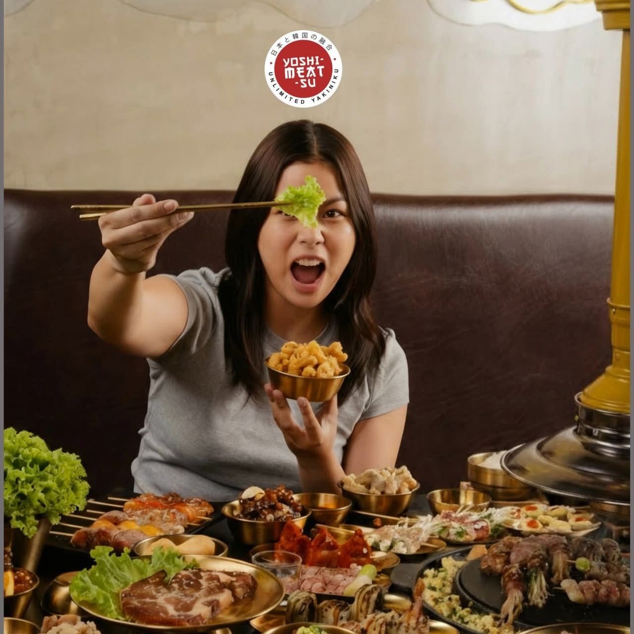 Yoshimeatsu 88th Avenue - Cebu Facebook ad: Feast now, Diet never!