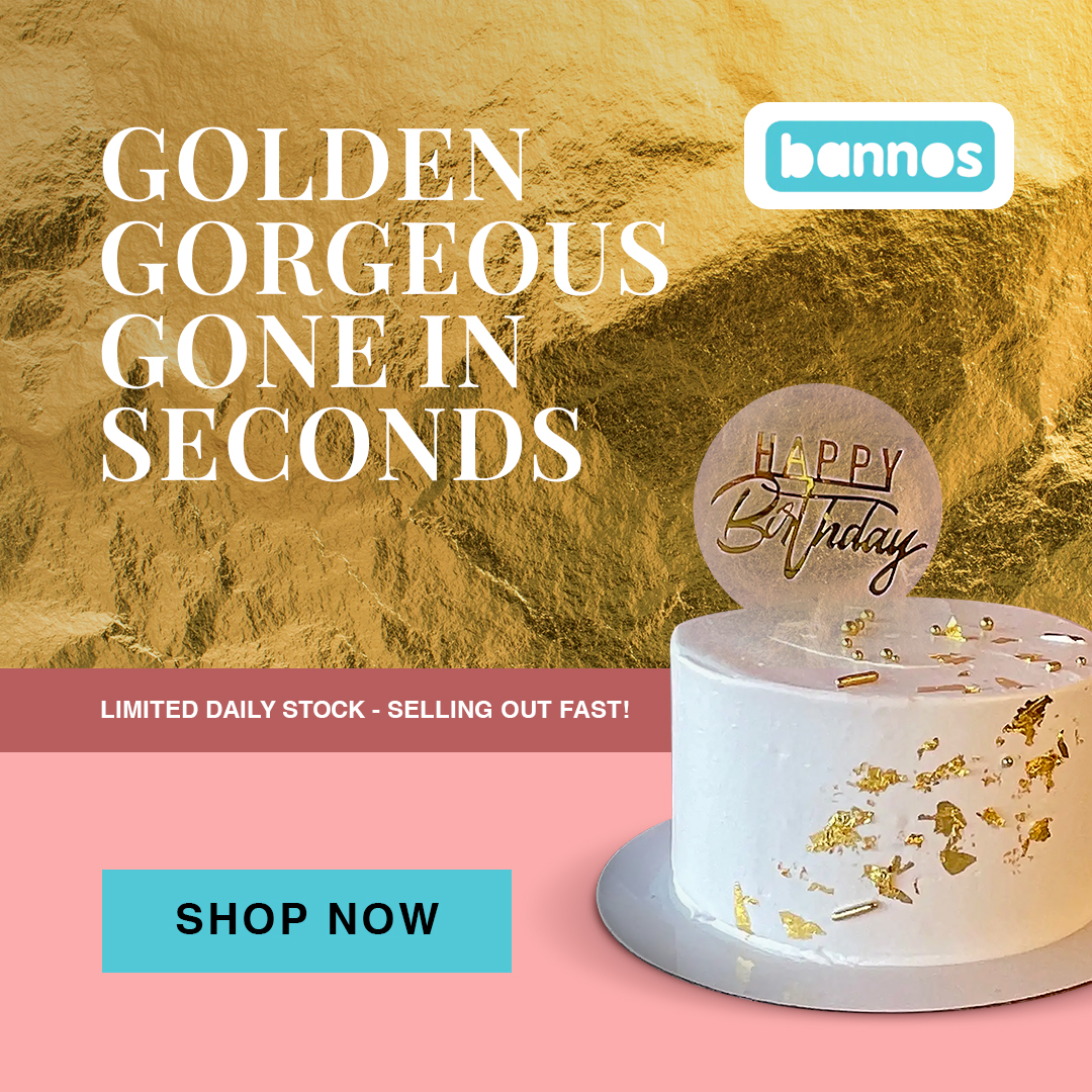 Bannos Cakes Facebook ad