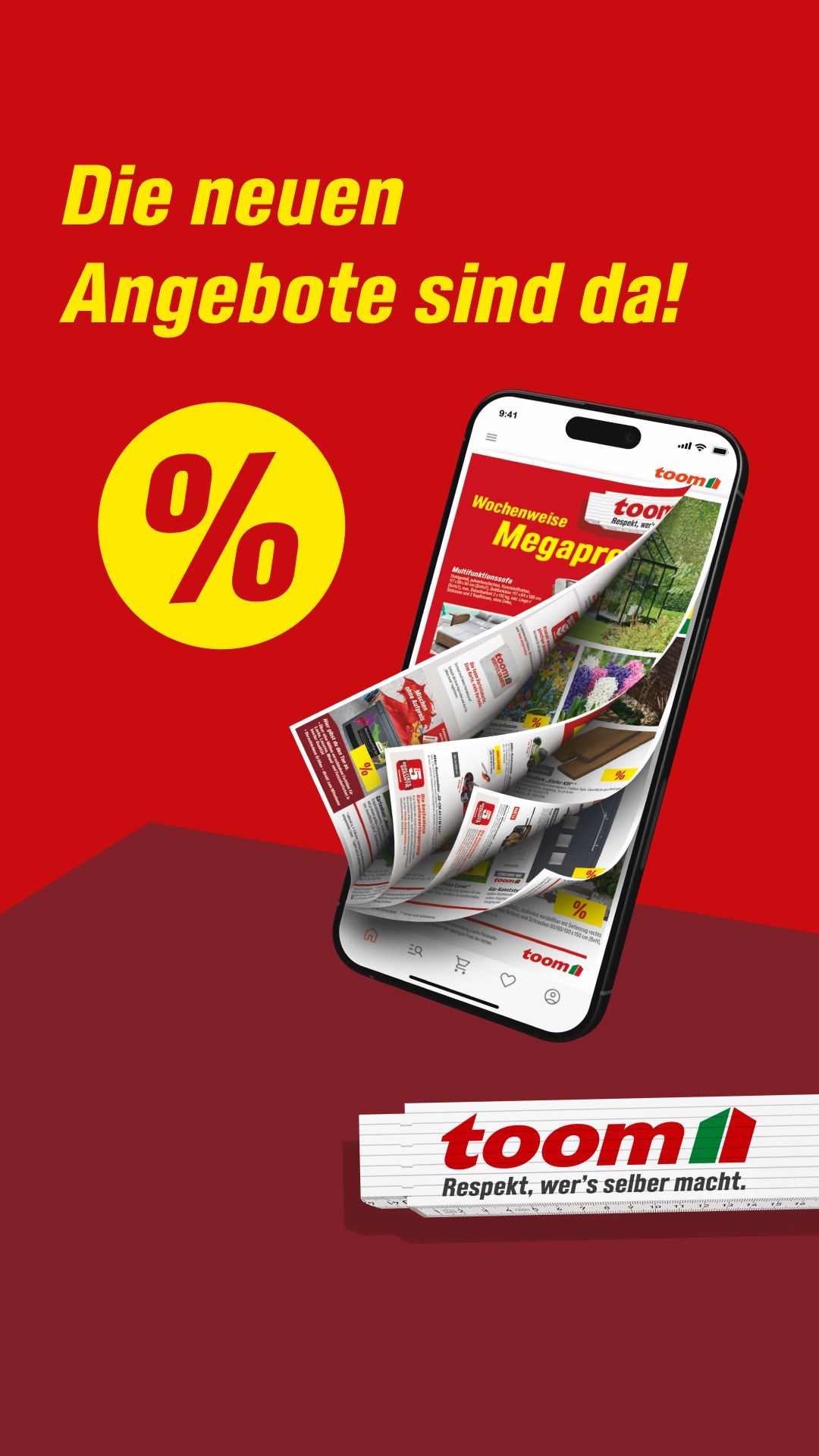 toom Baumarkt Facebook ad