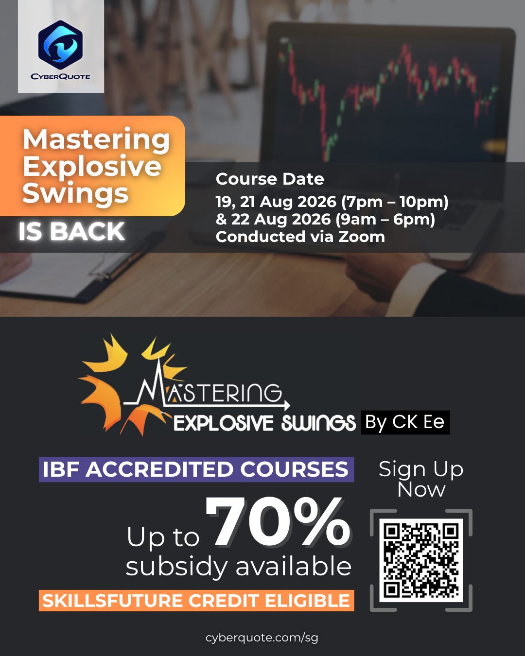 CQ Singapore Facebook ad