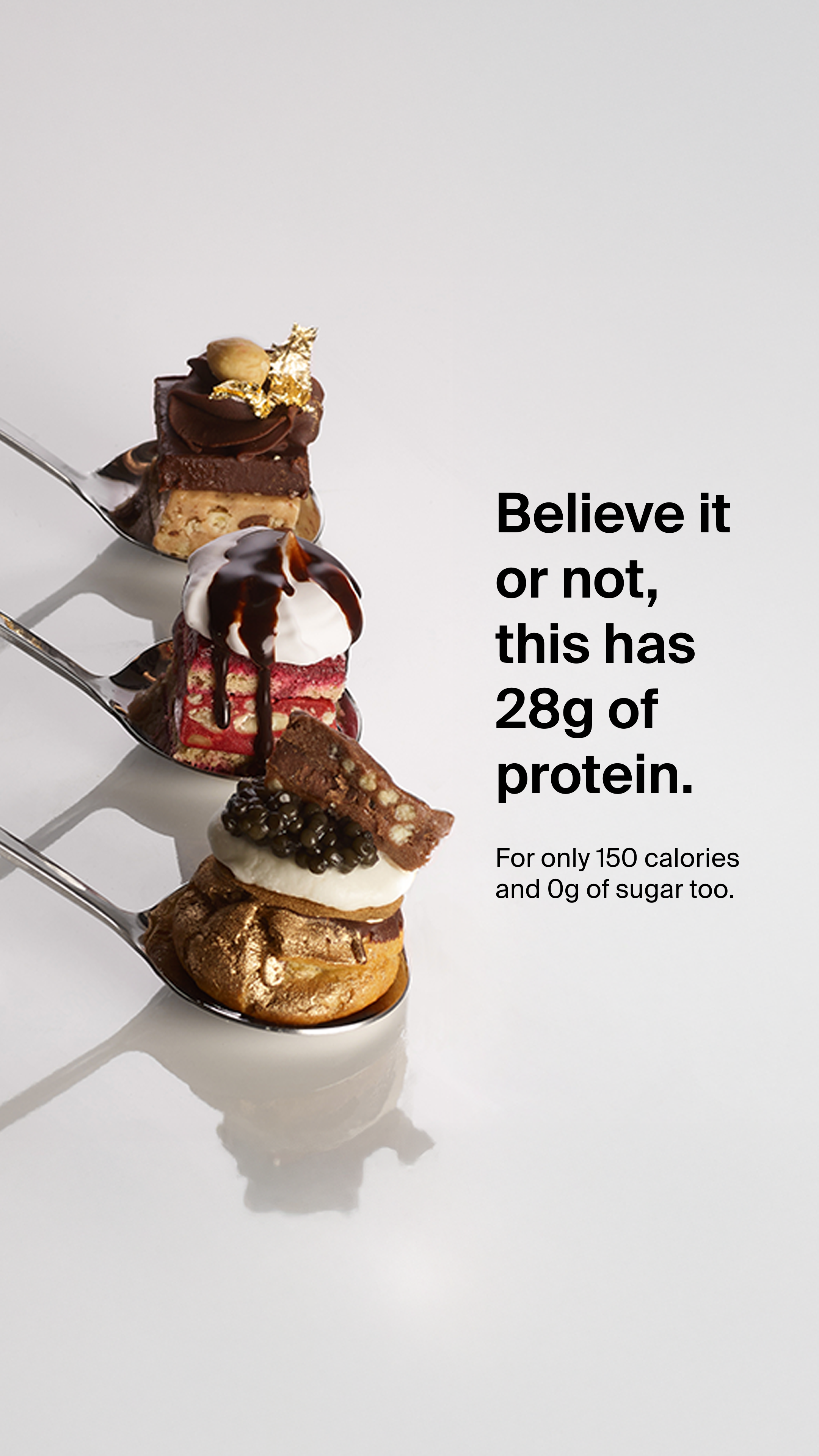 David Protein Facebook ad