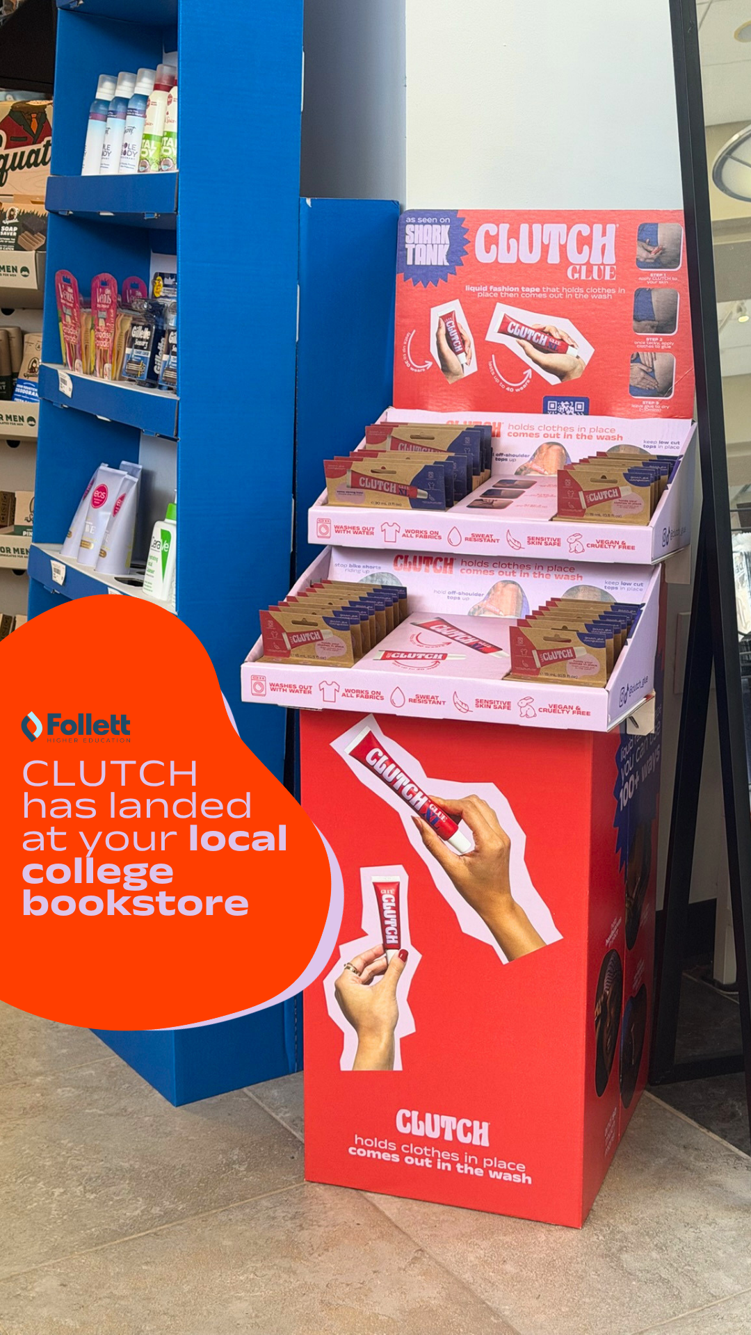 Clutch Glue Facebook ad from Apr 8, 2026