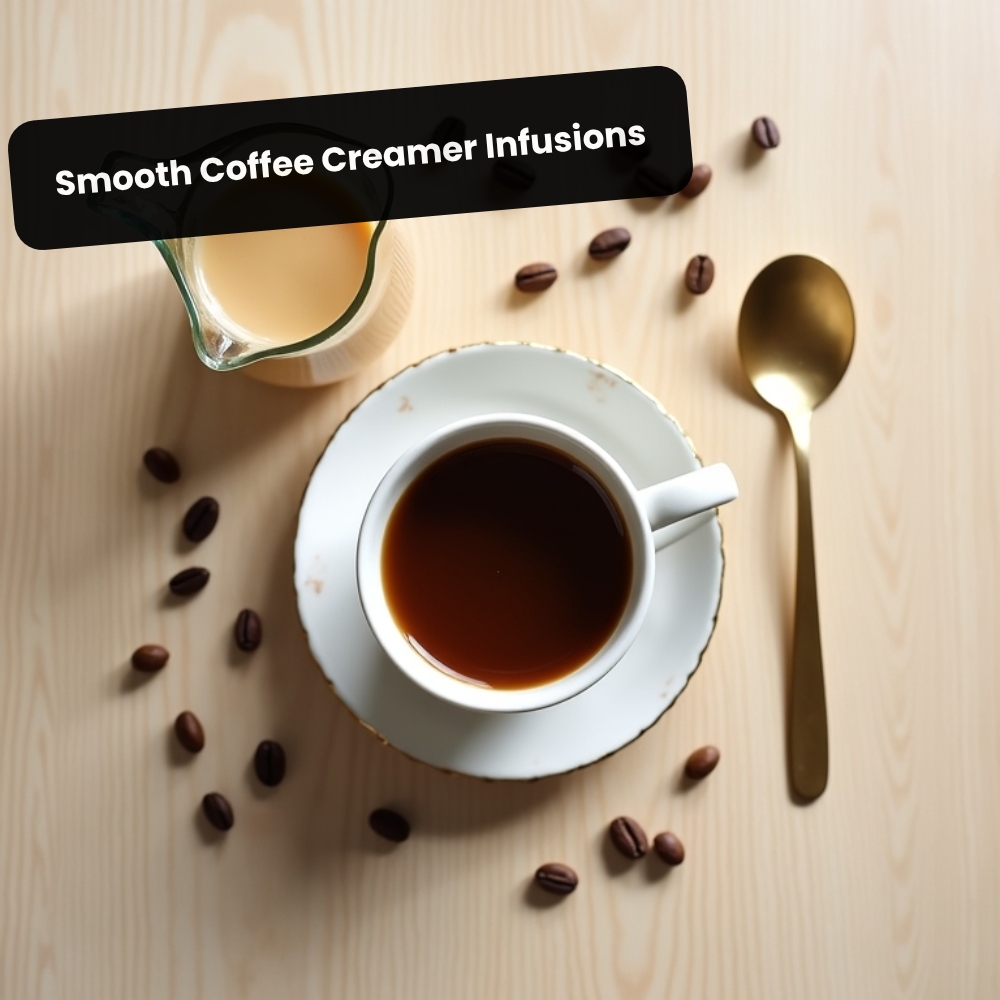 SearchLogik Crux Facebook ad: Smooth Coffee Creamer Infusions!