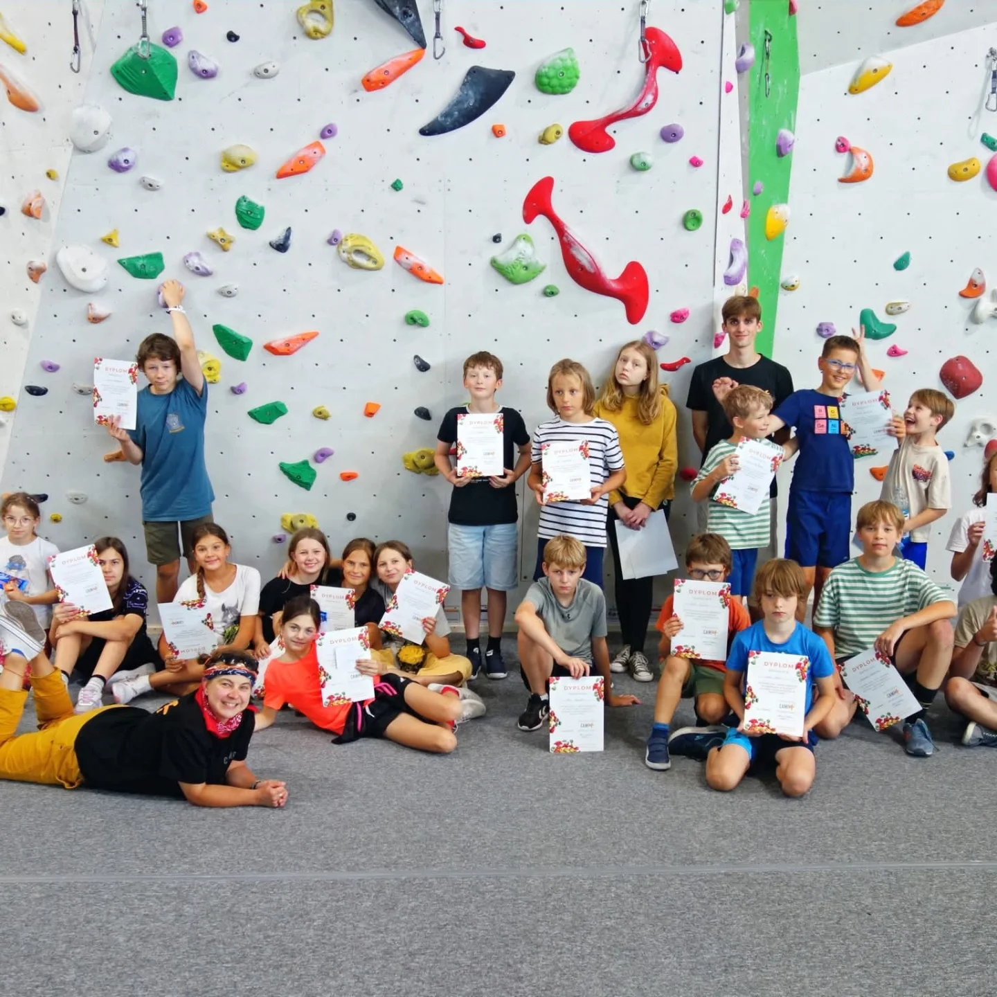 Camp4 Facebook ad: PÓŁKOLONIE SPORTOWO-WSPINACZKOWE na Camp4