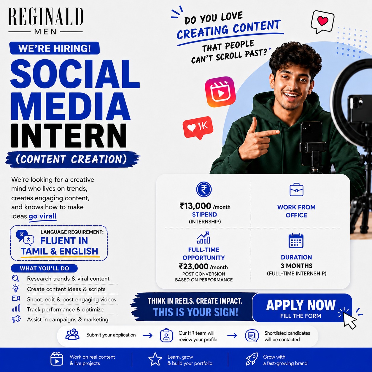 Reginald Men Facebook ad