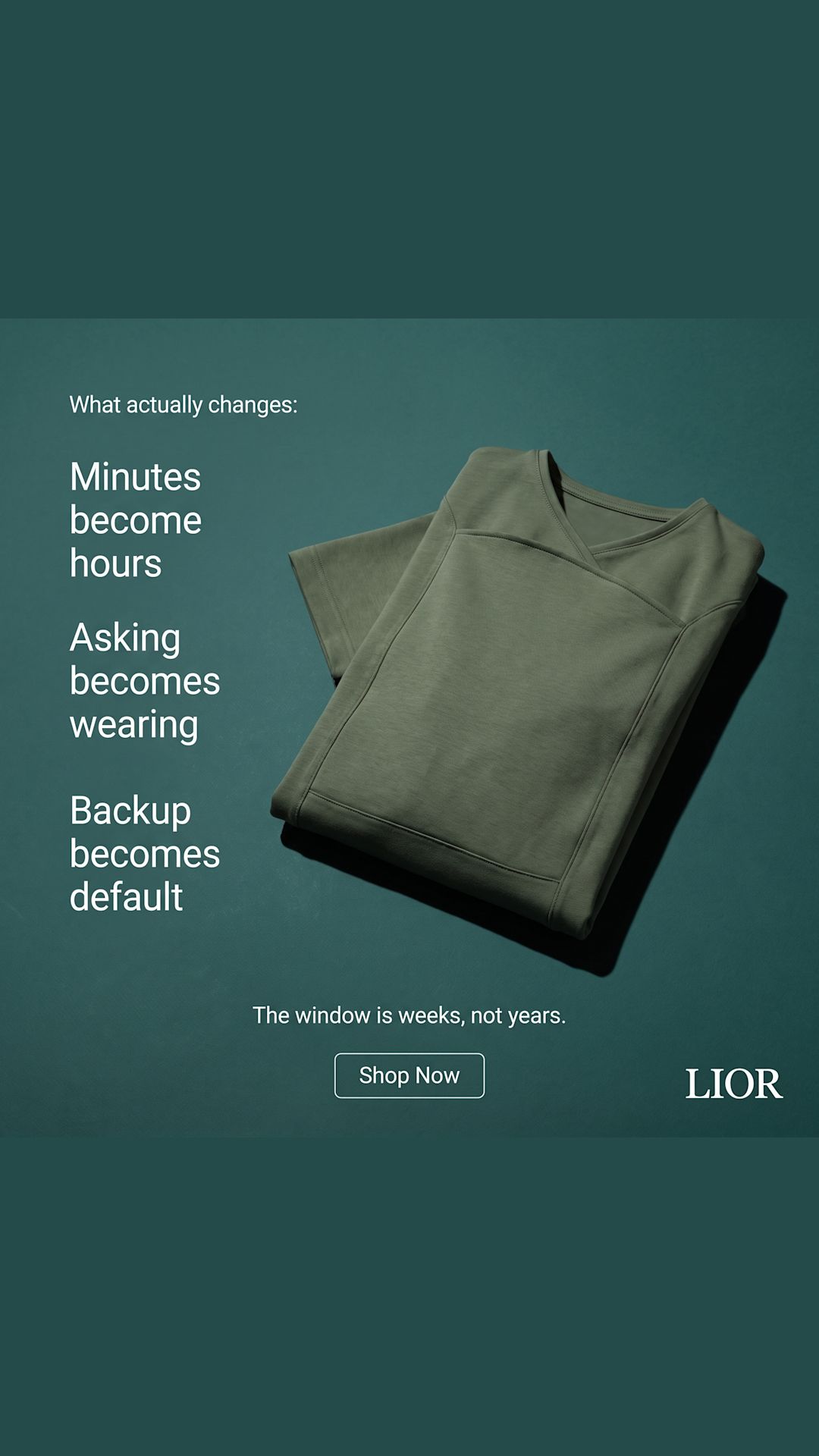 LIOR Facebook ad