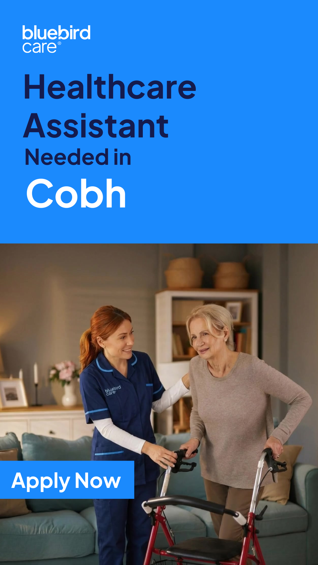 Bluebird Care Careers - Waterford Carlow Kilkenny Tipperary East Cork Facebook ad from Feb 26, 2026