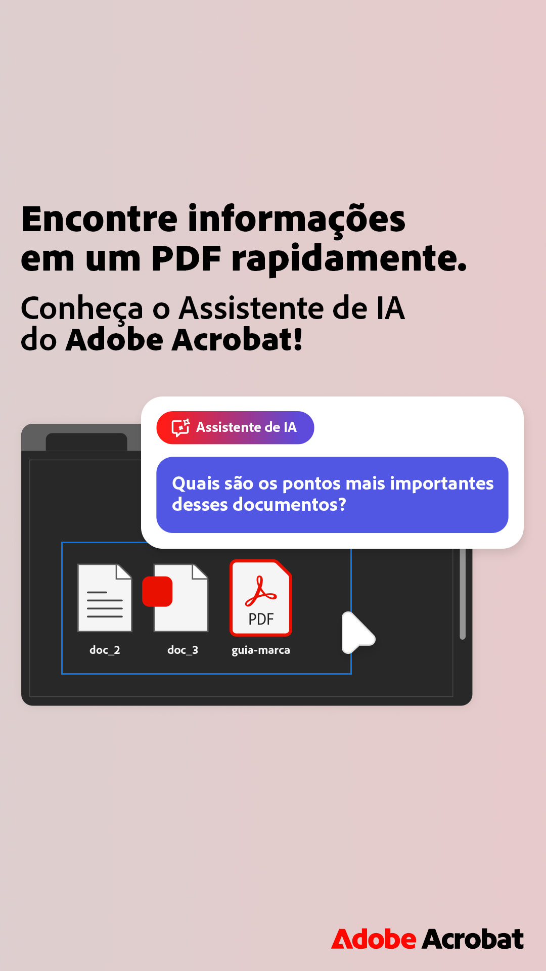 Adobe Acrobat Facebook ad