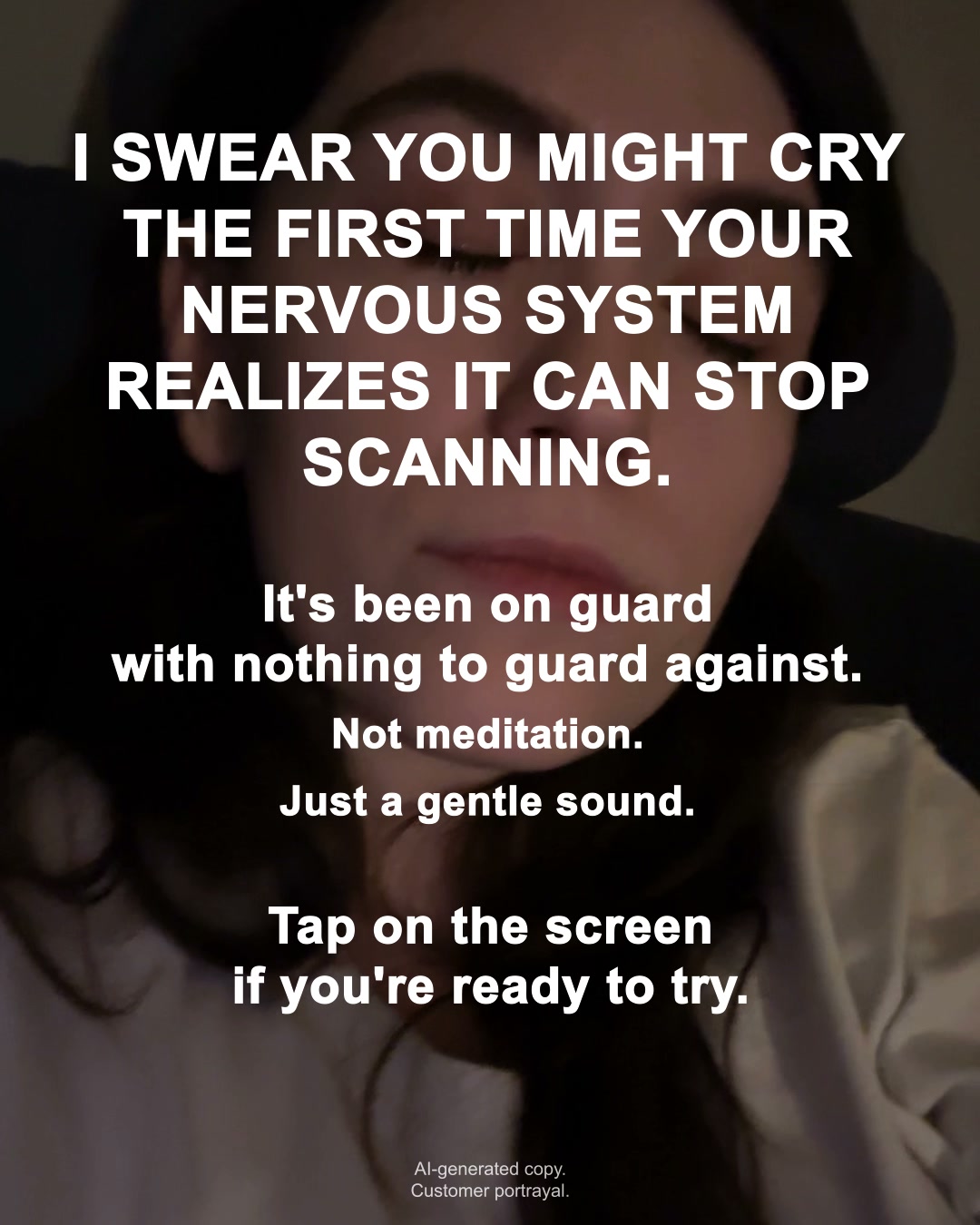 Calm Facebook ad: Take the quick test and find the EMDR-inspired sounds that…