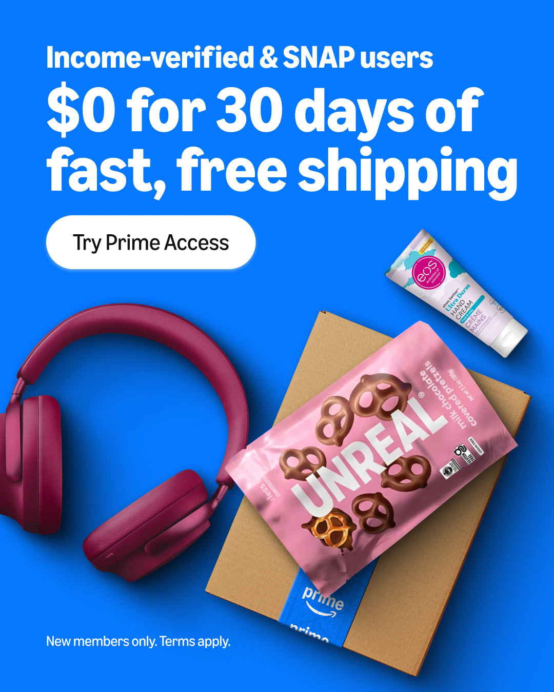 Amazon Prime Facebook ad