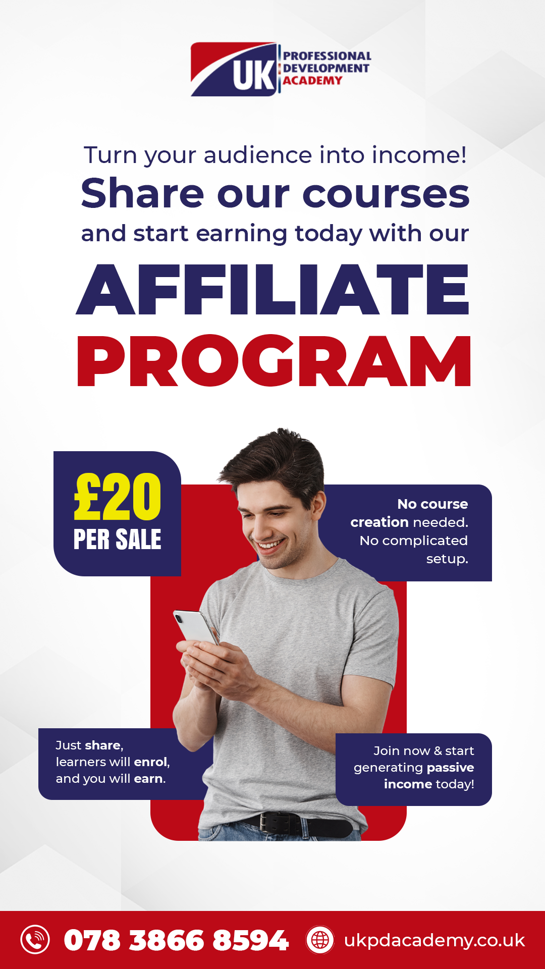UK Professional Development Academy Facebook ad from Nov 28, 2025
