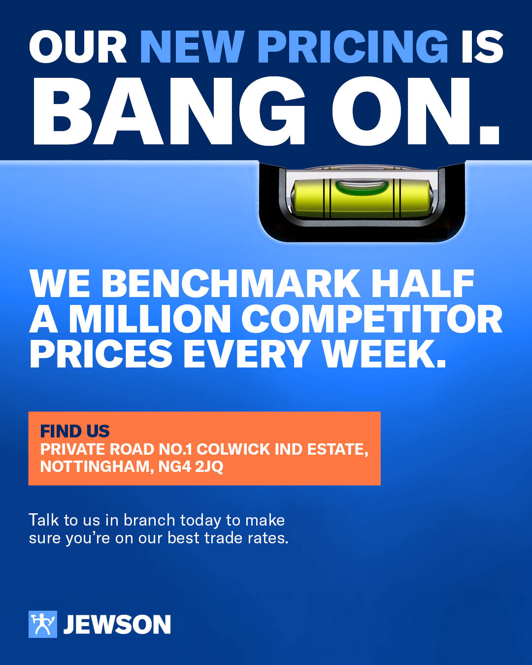 Jewson Facebook ad