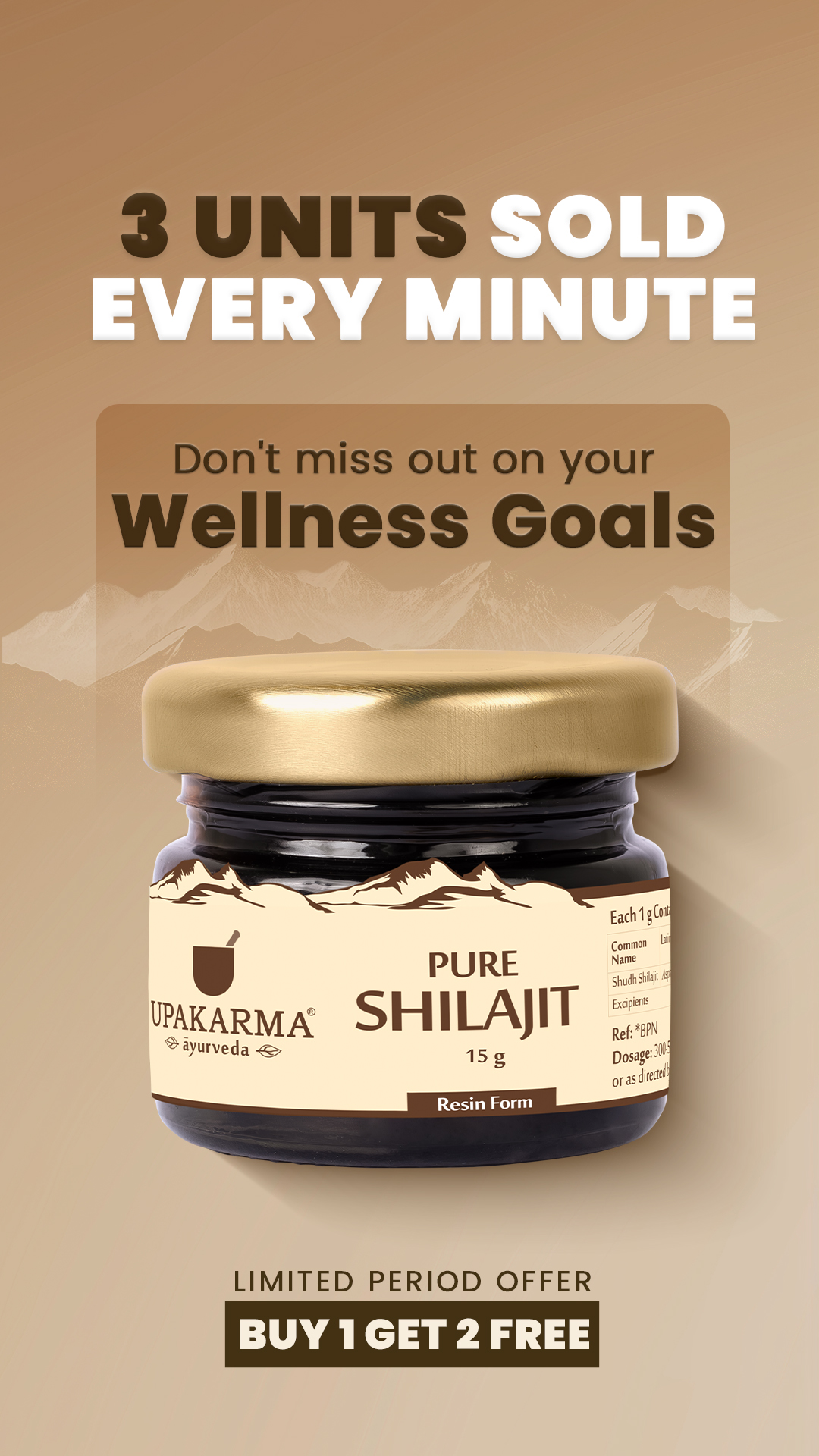 Get Fit With Upakarma Facebook ad