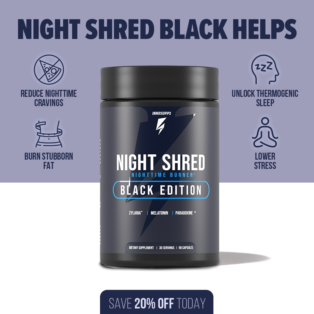 Inno Supps Night Shred Facebook ad