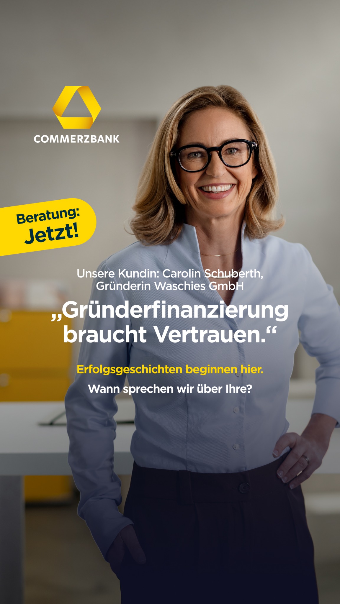 Commerzbank Facebook ad