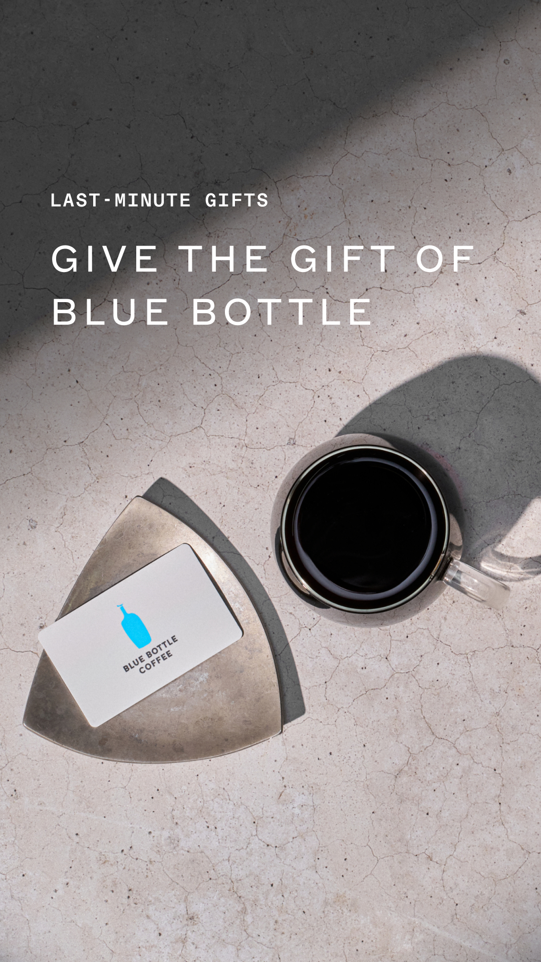 Blue Bottle Coffee Facebook ad
