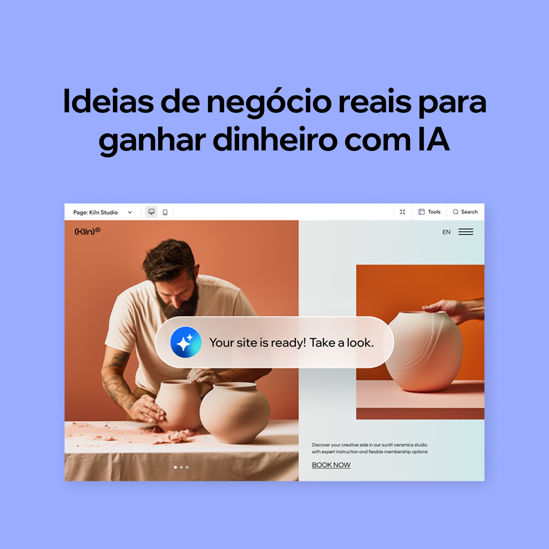 Wix Facebook ad