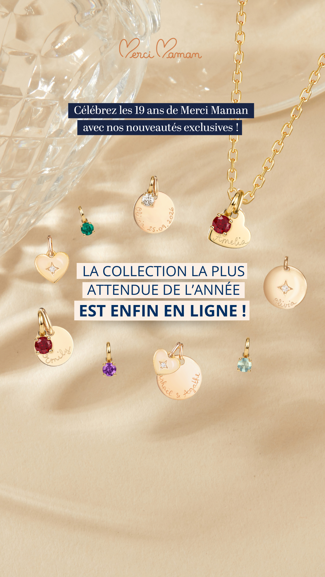 Merci Maman - Cadeaux Personnalisés Facebook ad: -10% sur votre 1ère commande!