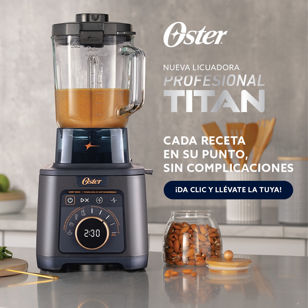 Oster Facebook ad: El poder que tu cocina pide está aquí.