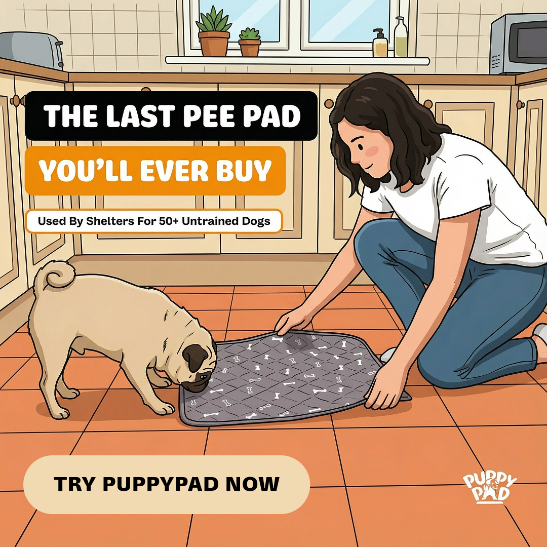PuppyPad Facebook ad
