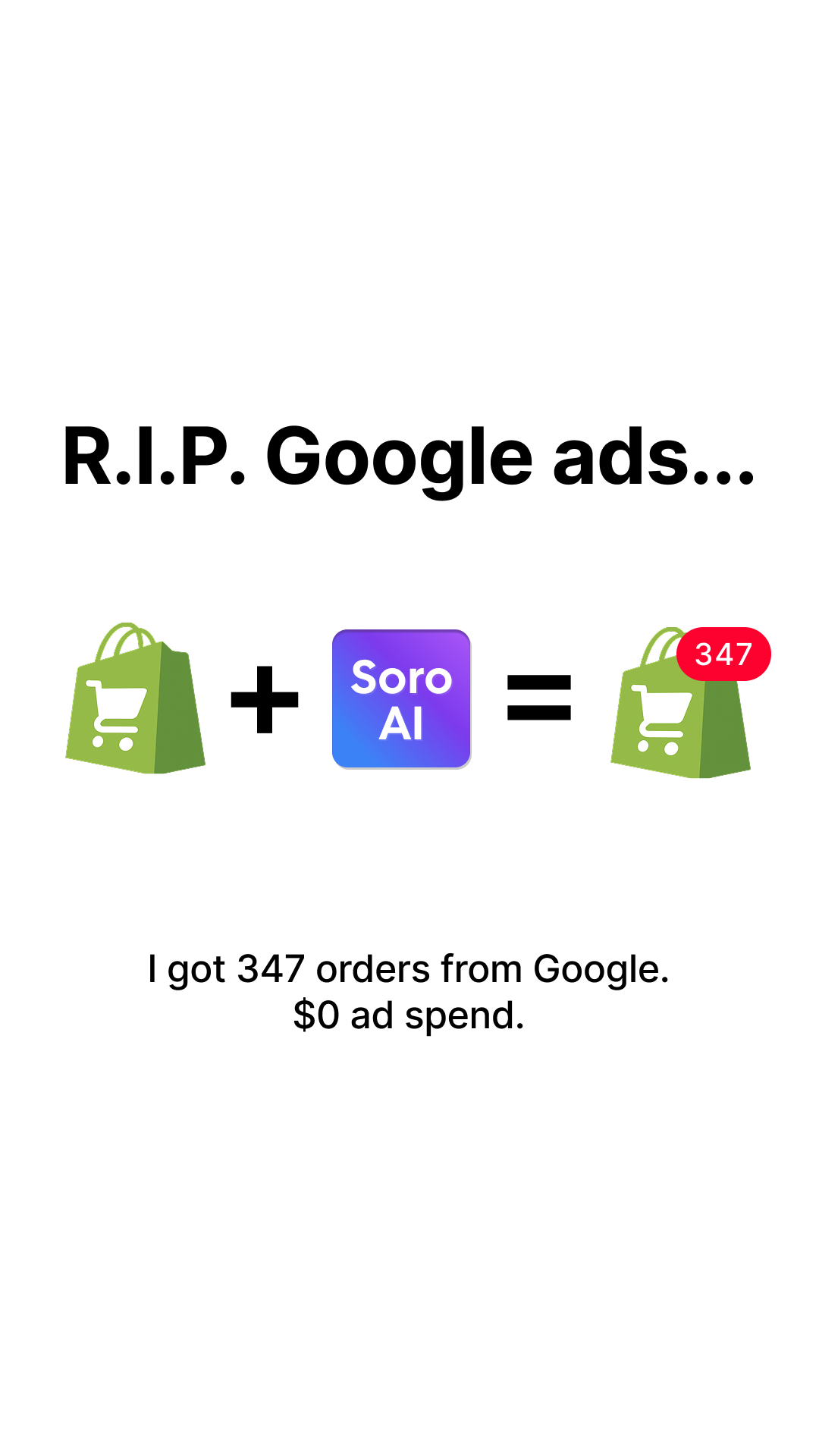 Soro SEO Facebook ad
