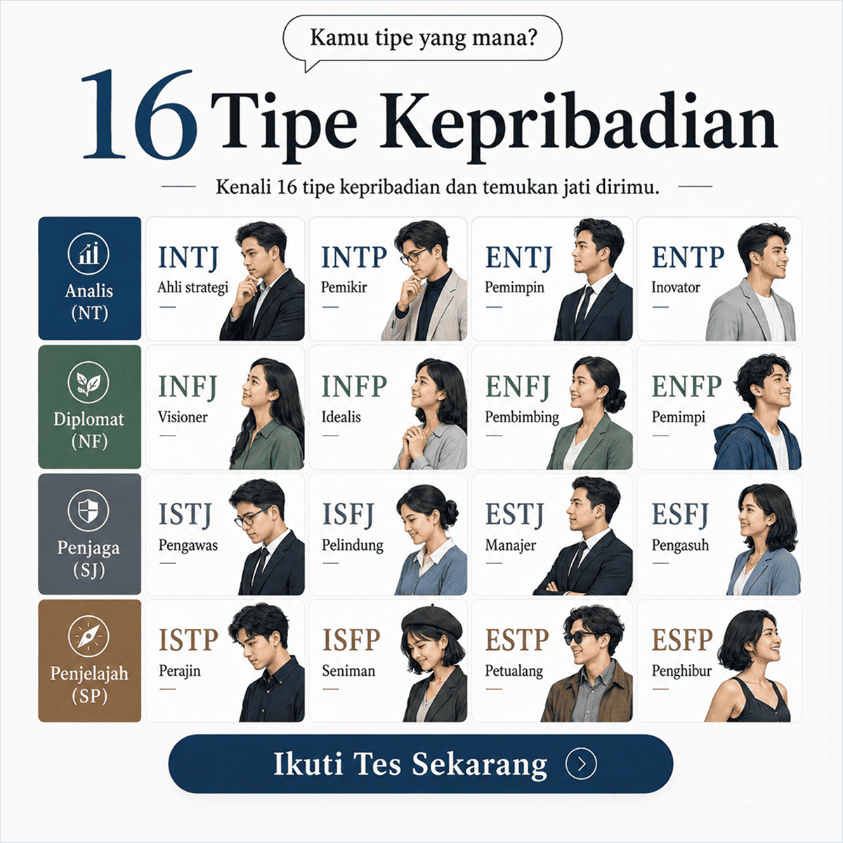 Personality Test Facebook ad