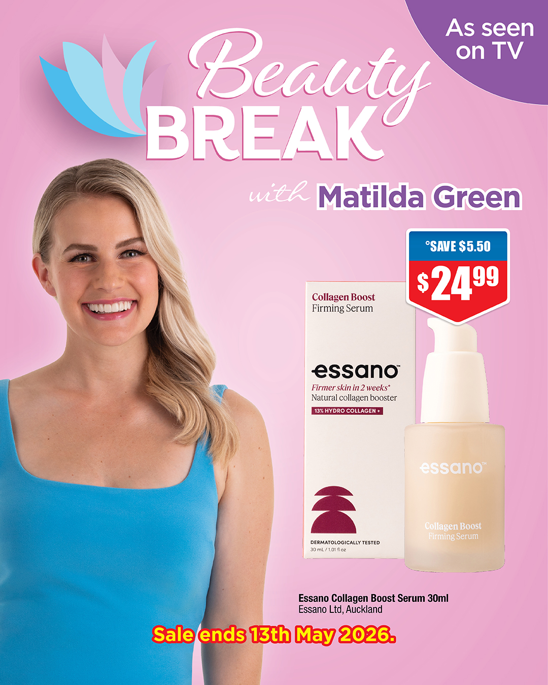 Chemist Warehouse New Zealand Facebook ad