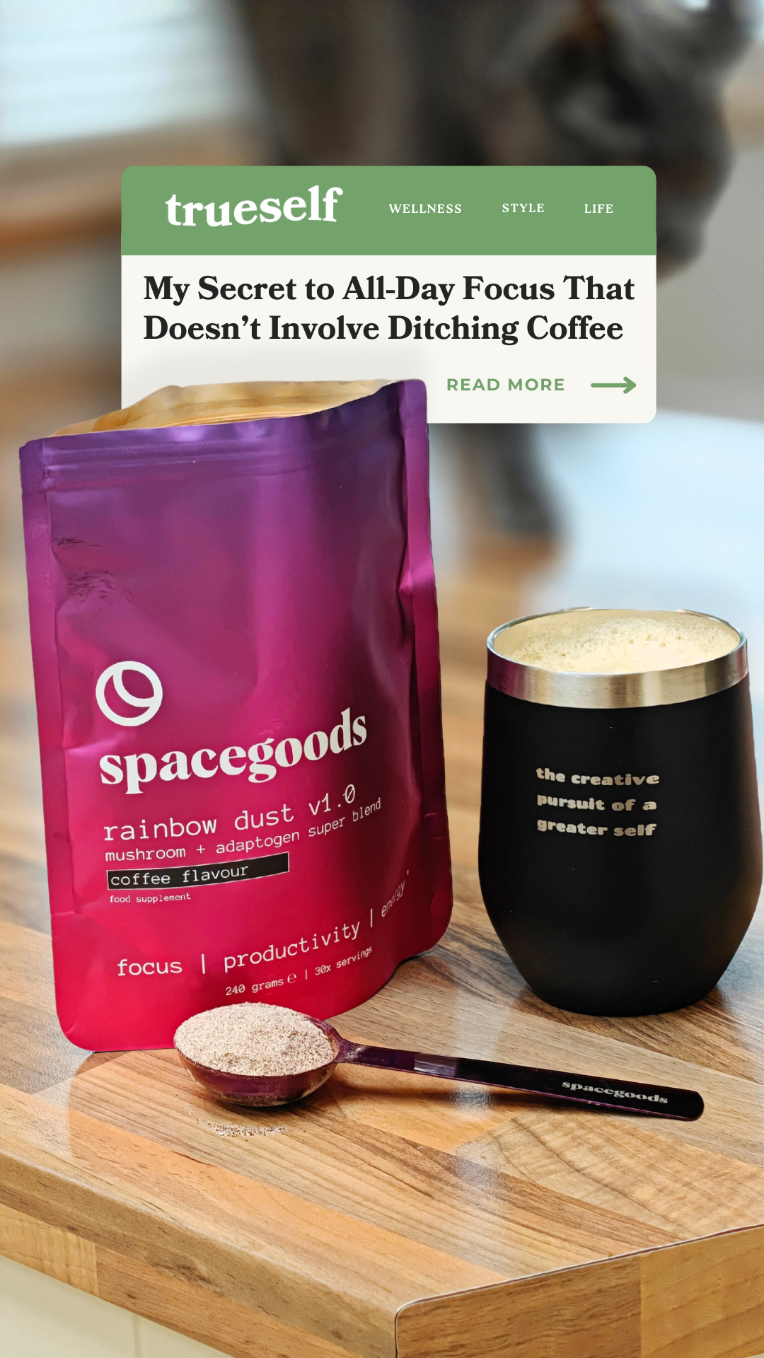 trueself Facebook ad