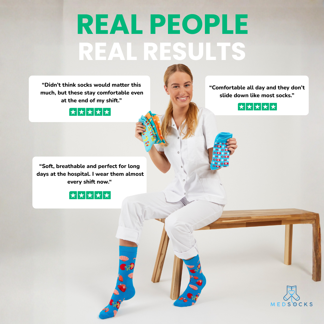 MedSocks Facebook ad: KORTING met code: SOCK10