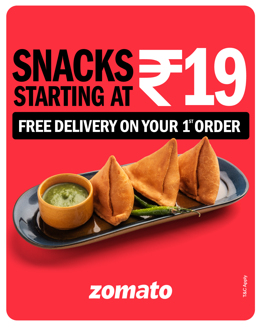 Zomato Facebook ad
