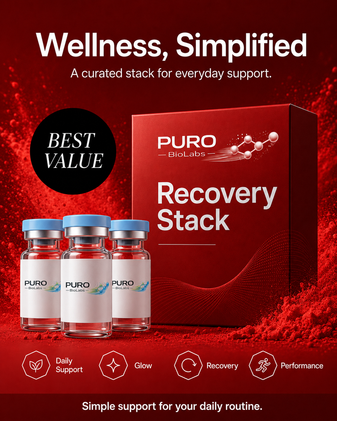 Puro Bio Labs Facebook ad