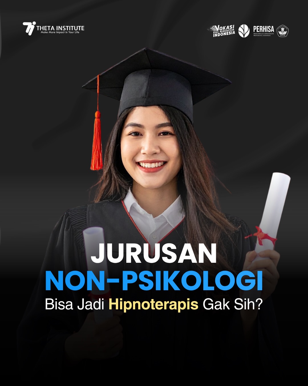 Sekolah Hipnoterapi - Theta Institute Of Clinical Hypnotherapy Facebook ad: Jurusan kuliahmu bukan Psikologi?