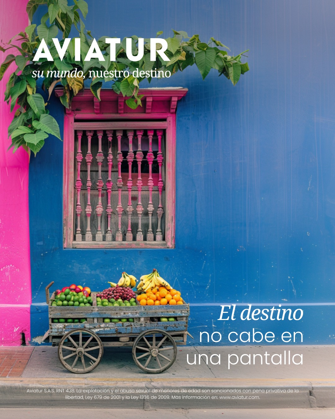 Aviatur Facebook ad
