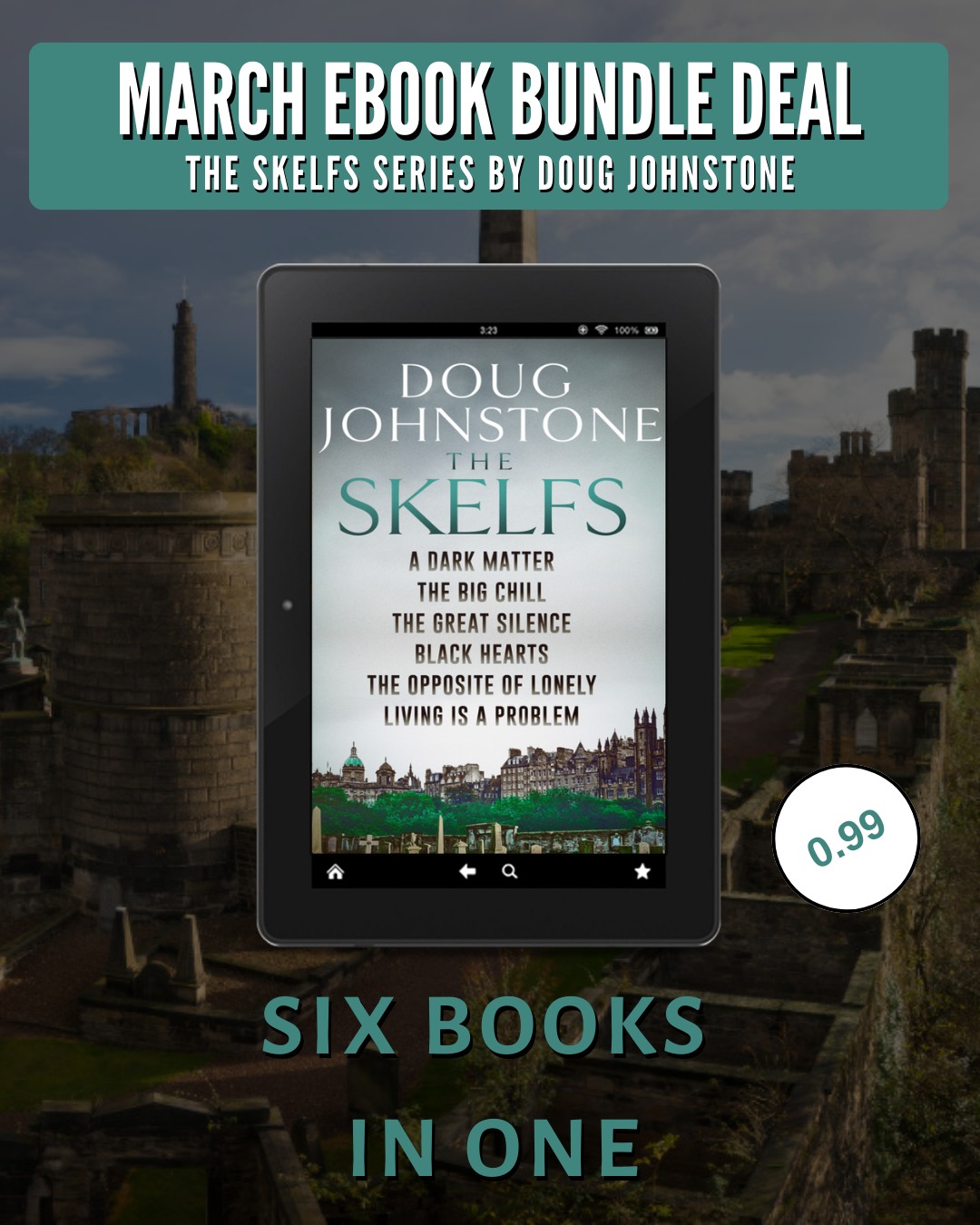 Orenda Books Facebook ad: ALERT!