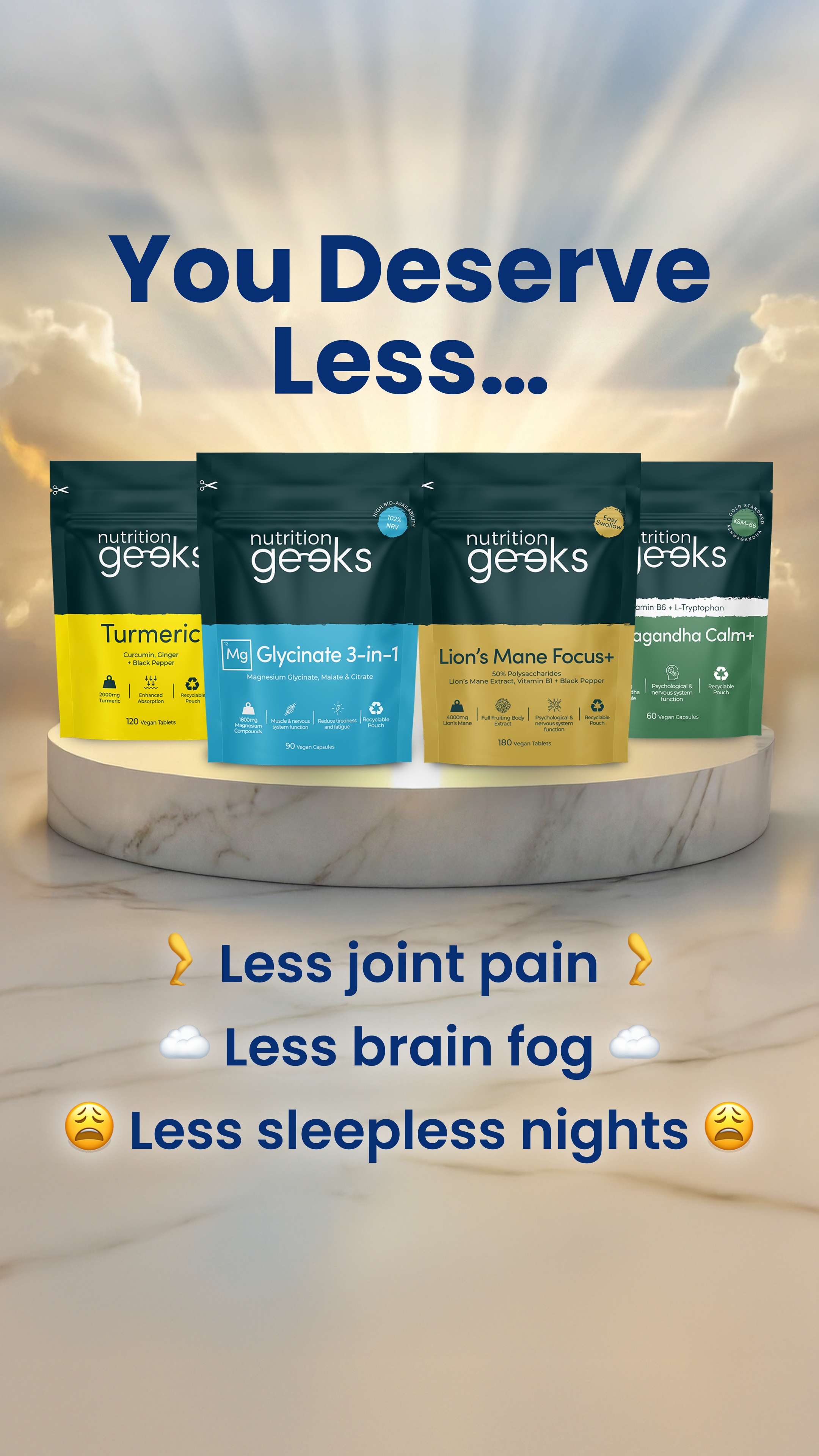 Nutrition Geeks Facebook ad