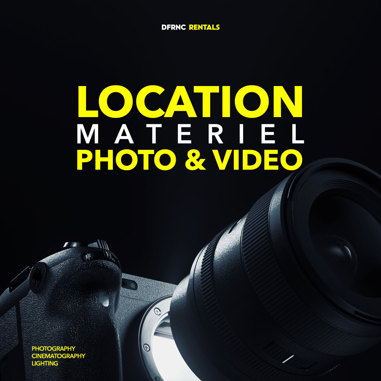 DFRNC Photo Video Store Facebook ad: DFRNC RENTALS | La Référence pour la Location…