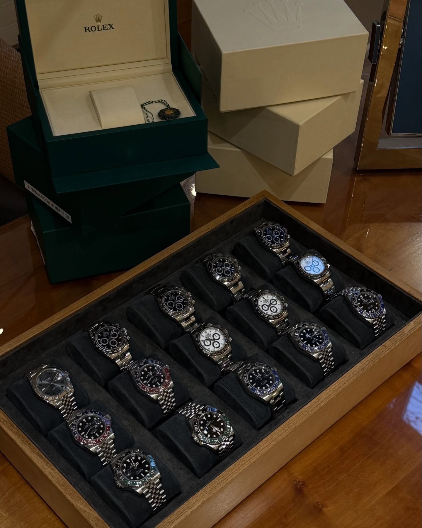 Giorgio Piccolo Facebook ad: For all Rolex enthusiasts a selection that speaks…