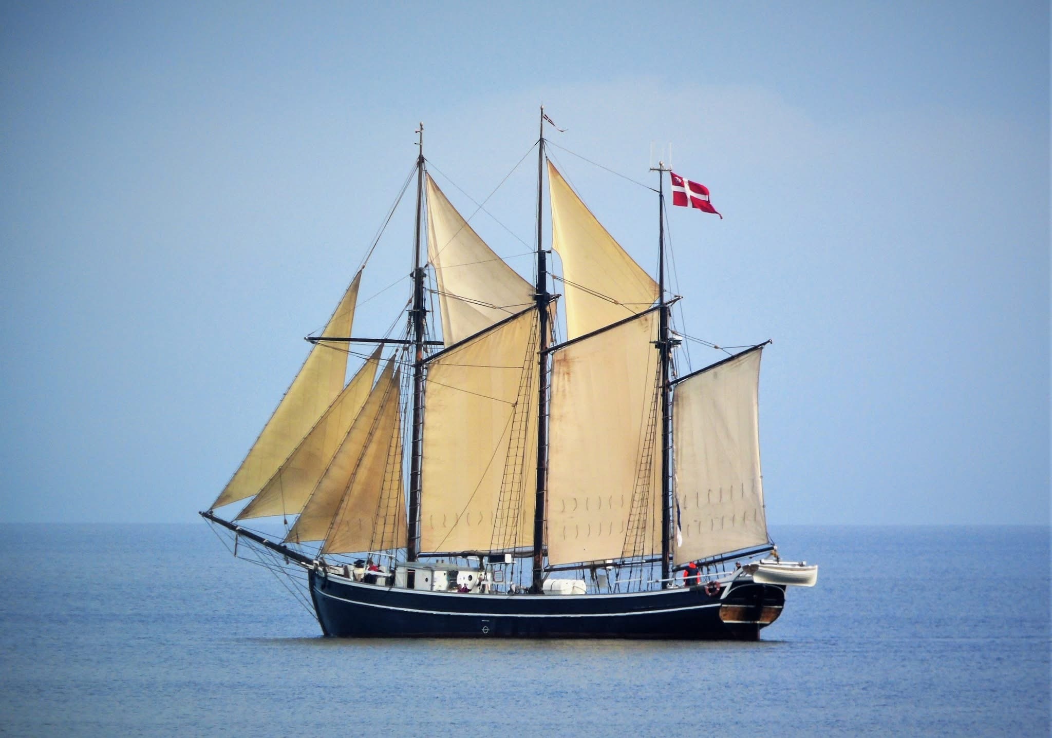 Boat Show Denmark Facebook ad: Kom på sejltur med Fulton af Marstal til…