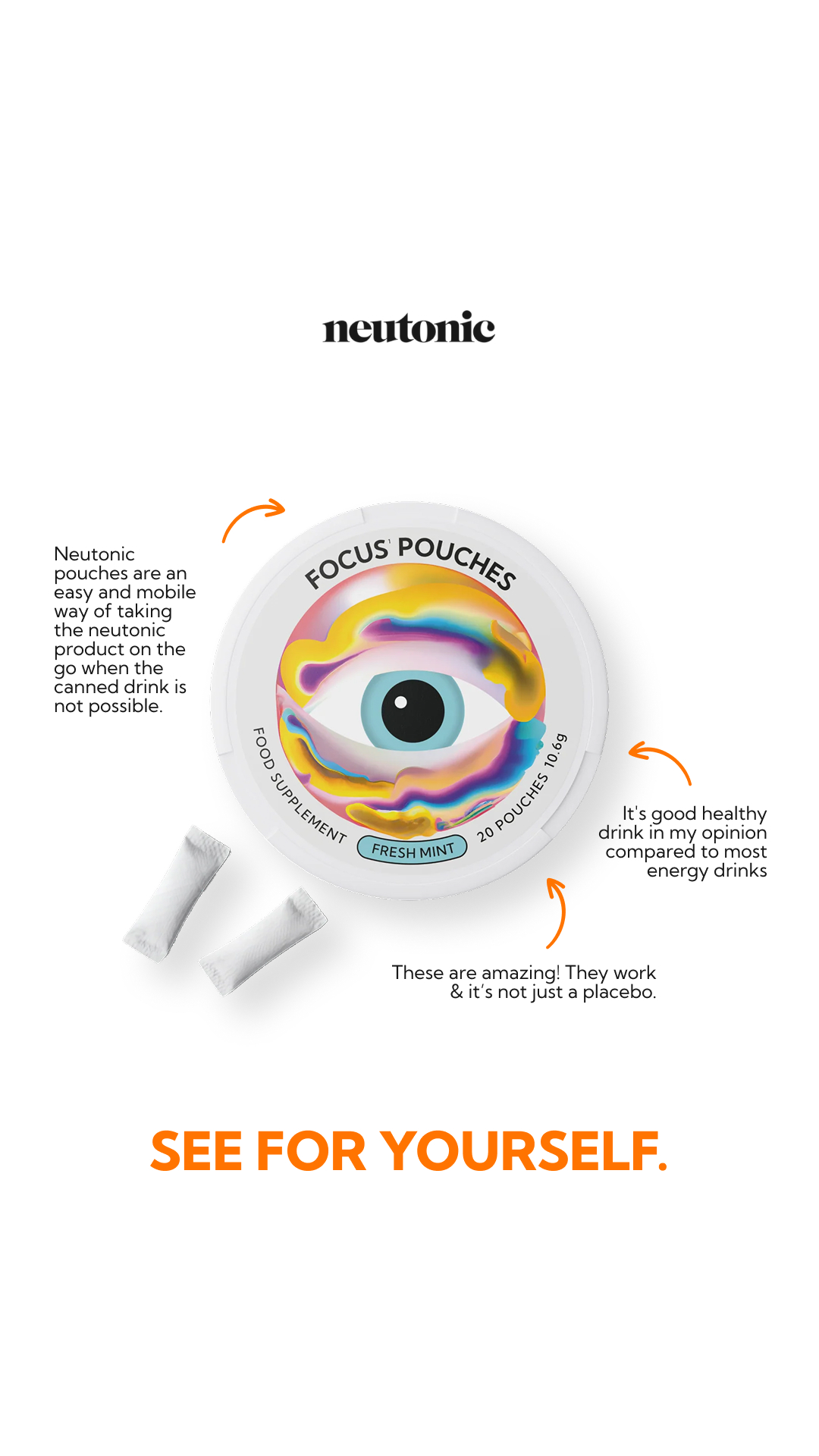 Neutonic Facebook ad: There’s a better way to focus.